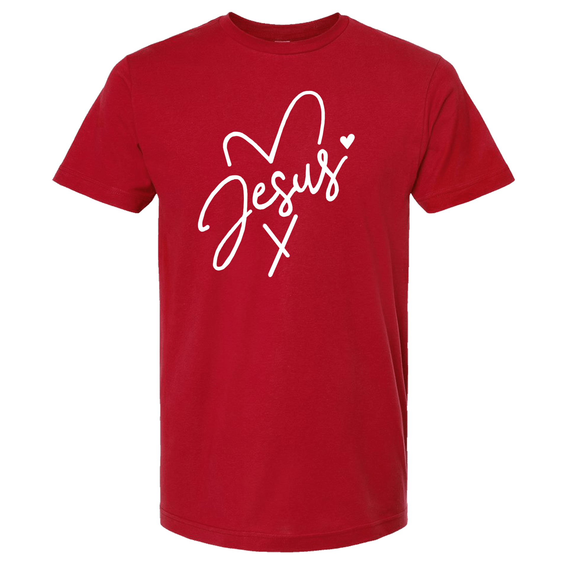 Jesus Heart Short Sleeve T-Shirt - Mercy Plus Grace