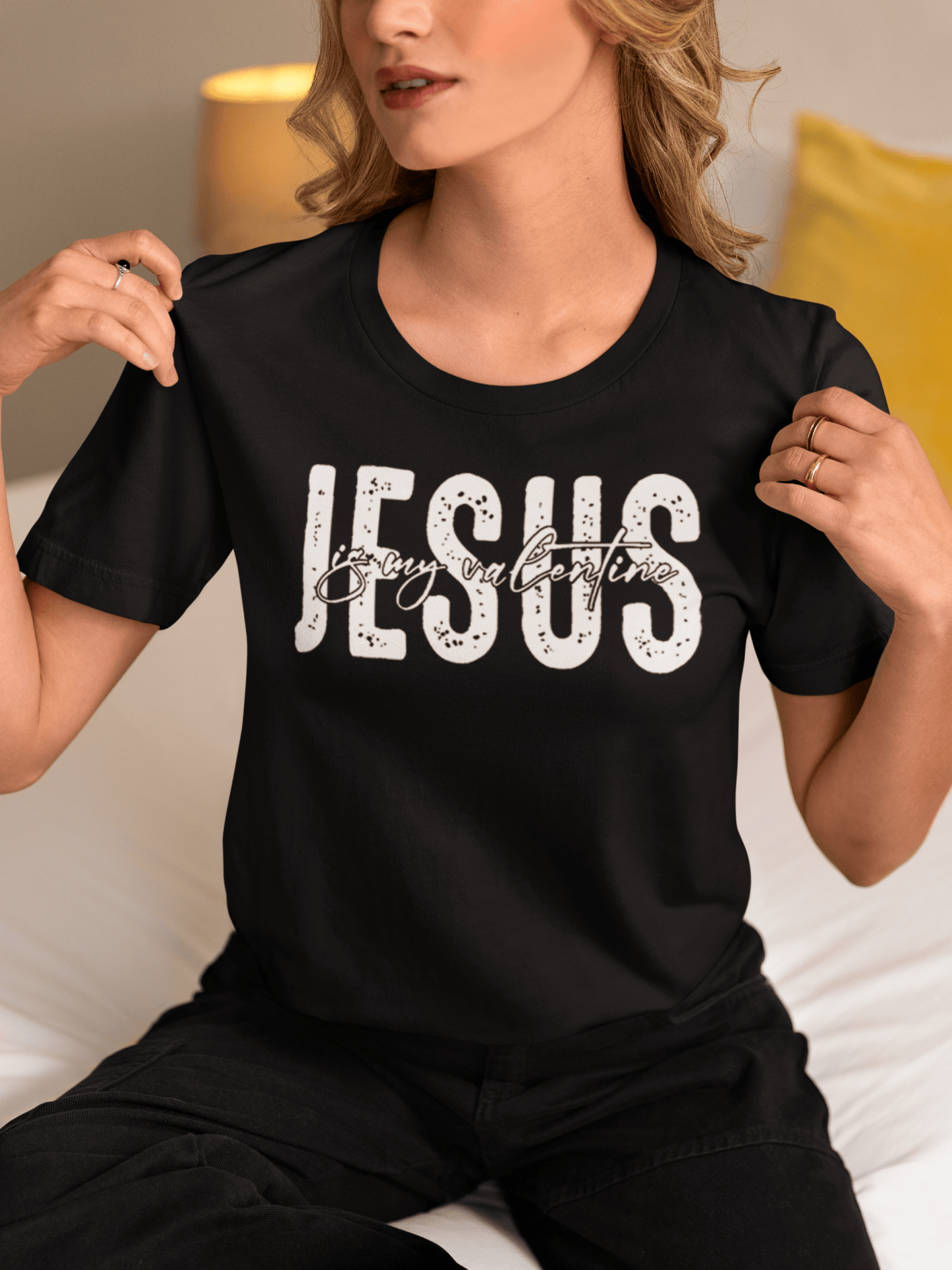 Jesus is My Valentine Short Sleeve T-Shirt - Mercy Plus Grace