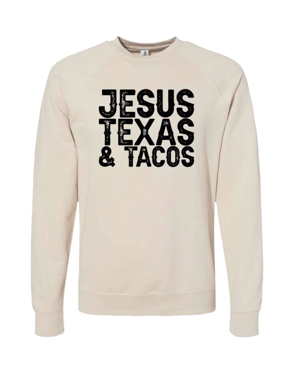 Jesus Texas & Tacos Terry Shirt - Mercy Plus Grace