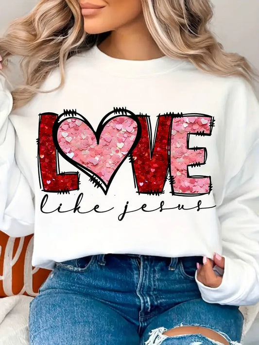 Love Like Jesus Long Sleeve Shirt - Mercy Plus Grace