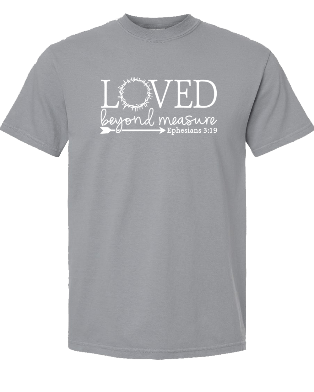 Loved Beyond Measure Short Sleeve T-Shirt - Mercy Plus Grace