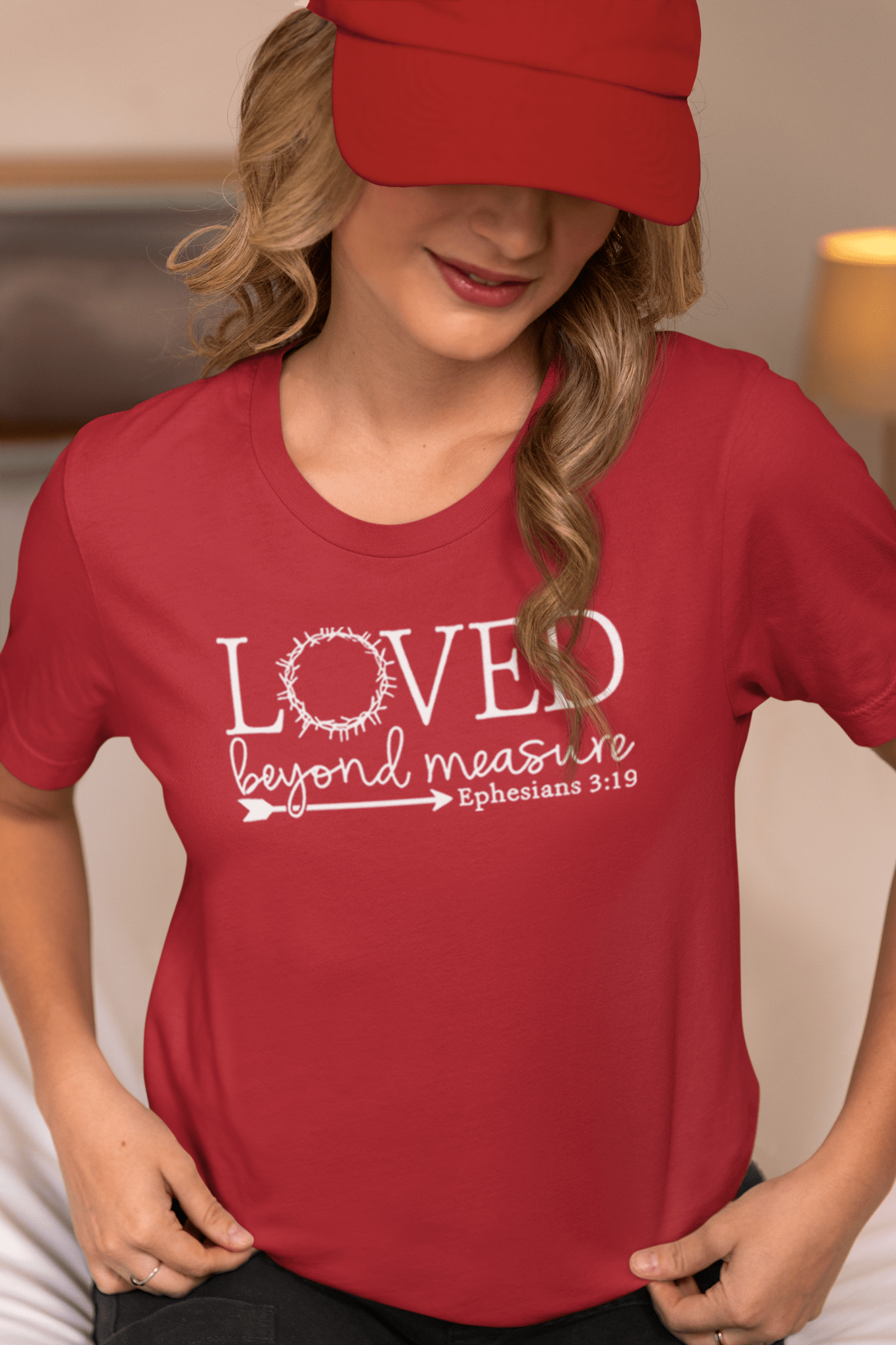 Loved Beyond Measure Short Sleeve T-Shirt - Mercy Plus Grace