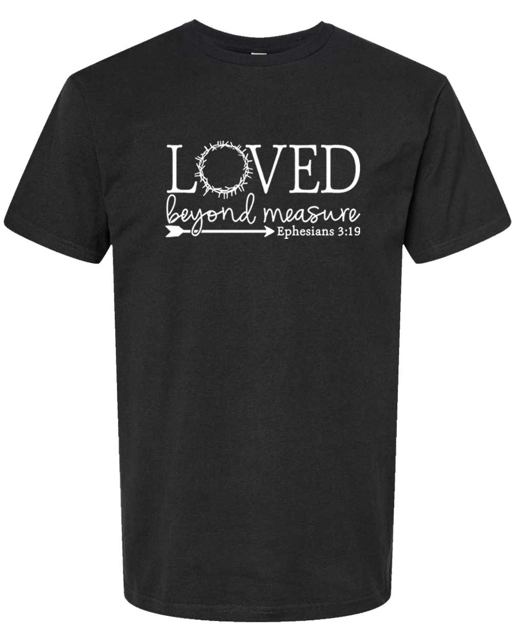 Loved Beyond Measure Short Sleeve T-Shirt - Mercy Plus Grace