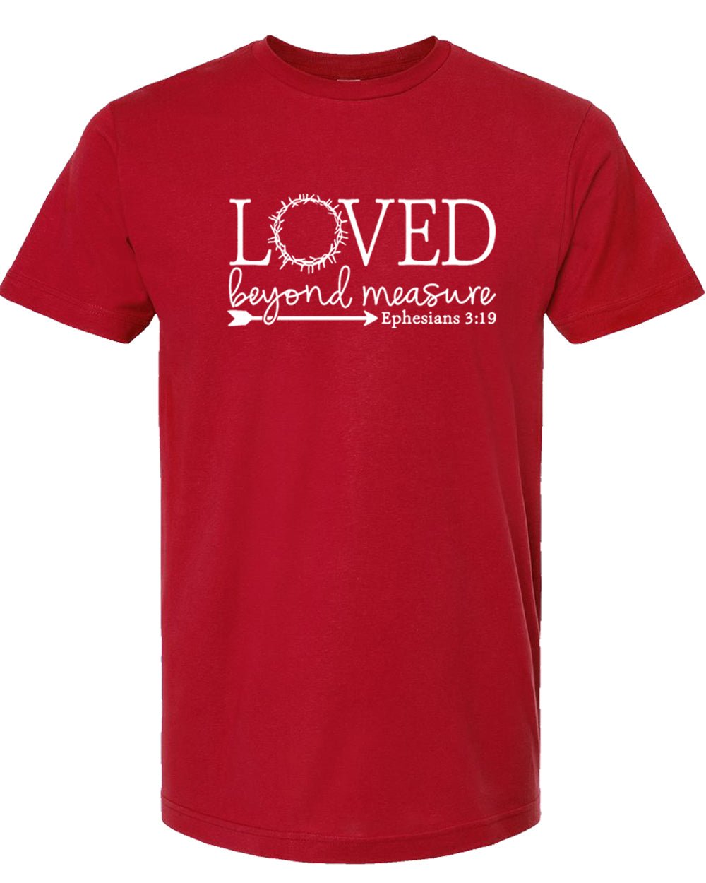 Loved Beyond Measure Short Sleeve T-Shirt - Mercy Plus Grace