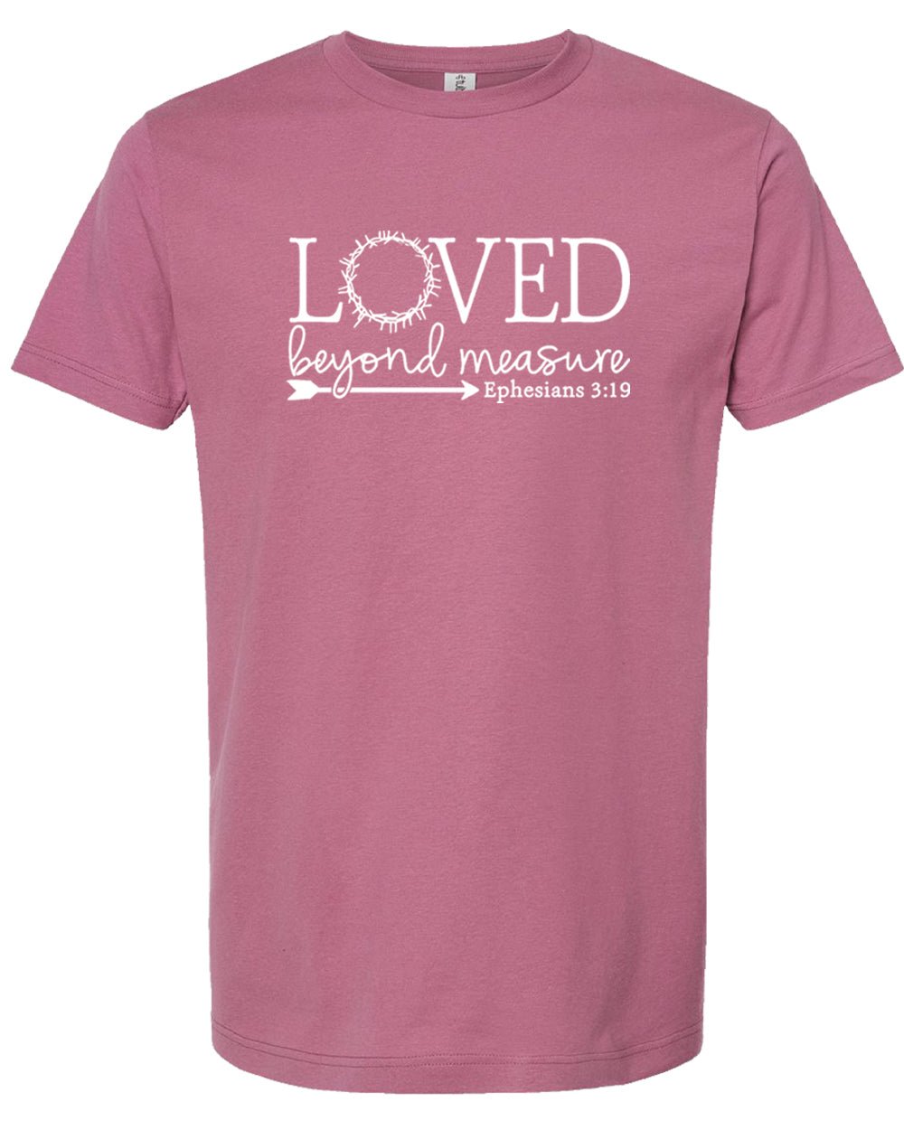 Loved Beyond Measure Short Sleeve T-Shirt - Mercy Plus Grace