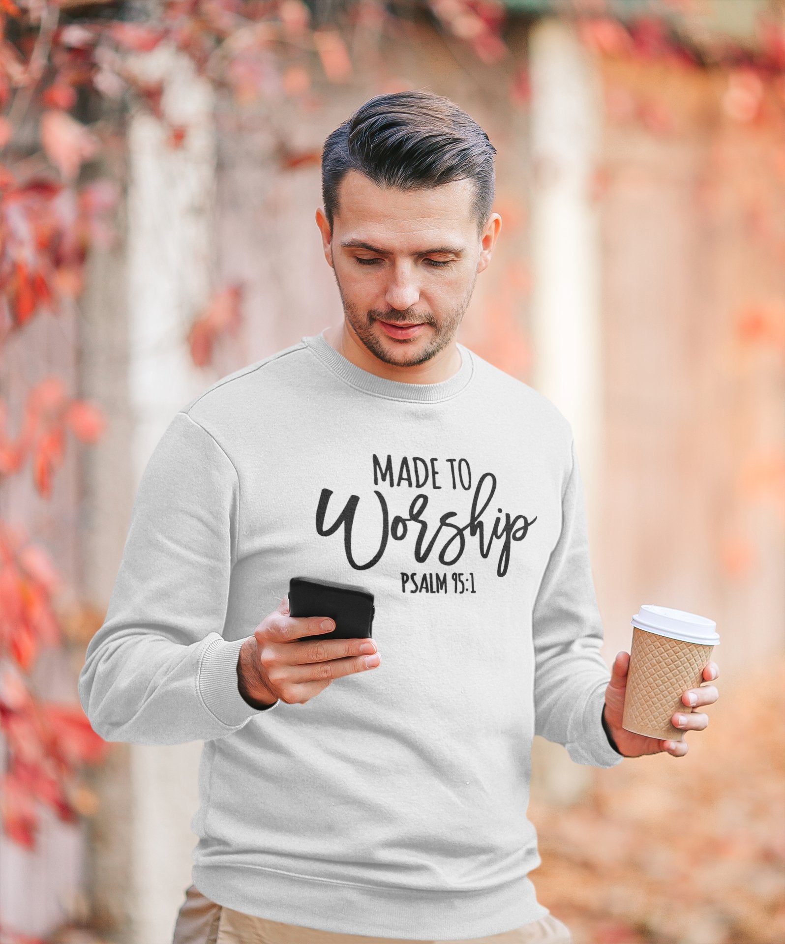 Made to Worship Sweatshirt - Mercy Plus Grace