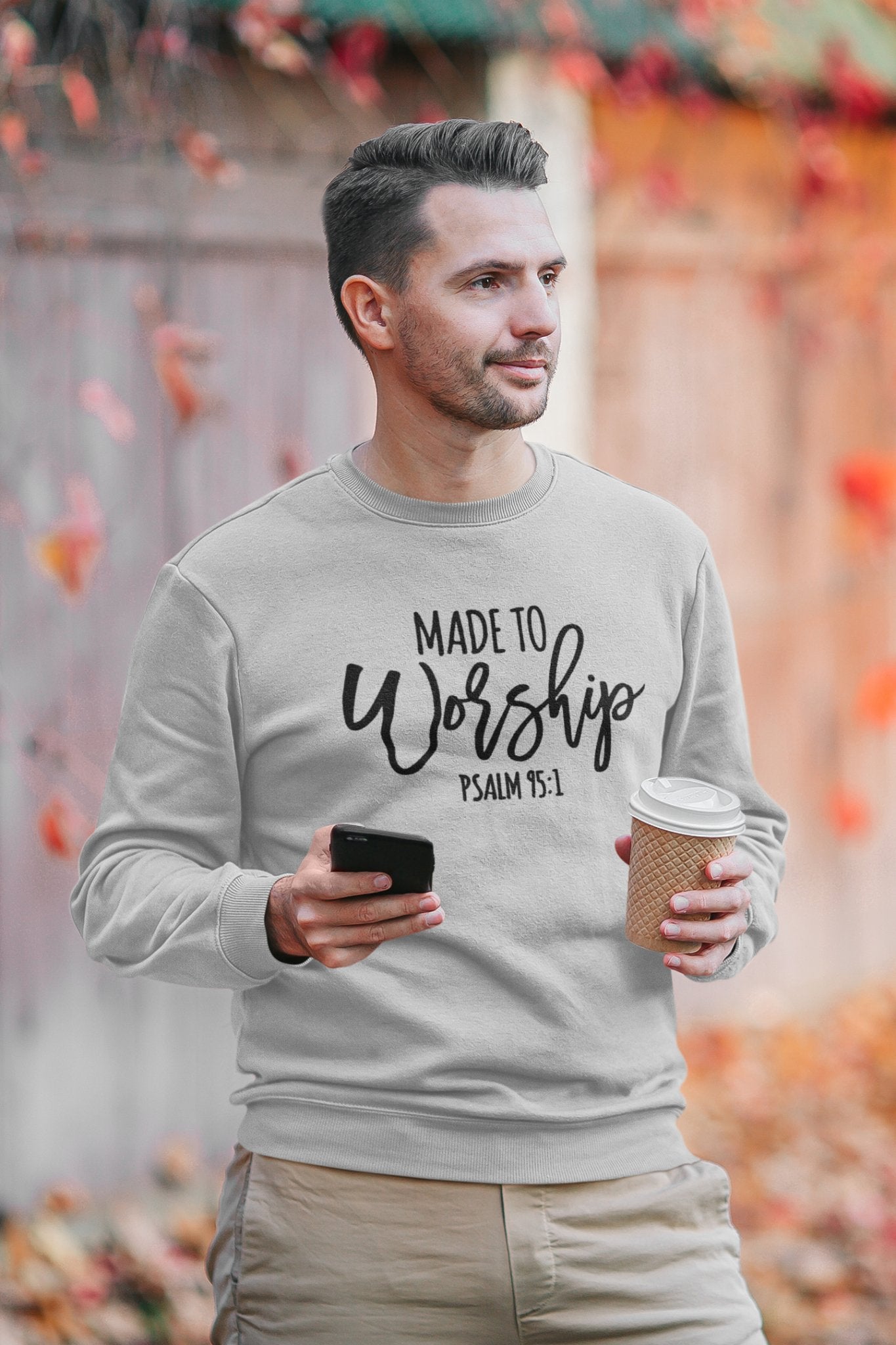 Made to Worship Sweatshirt - Mercy Plus Grace