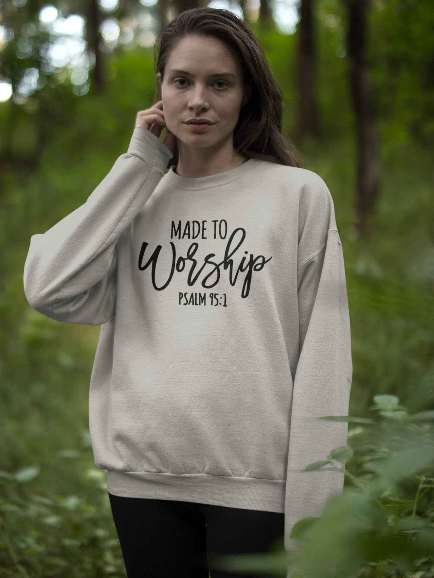 Made to Worship Sweatshirt - Mercy Plus Grace