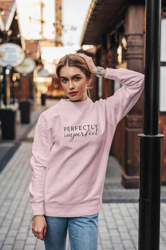 Perfectly imperfect Ladies Sweatshirt - Mercy Plus Grace