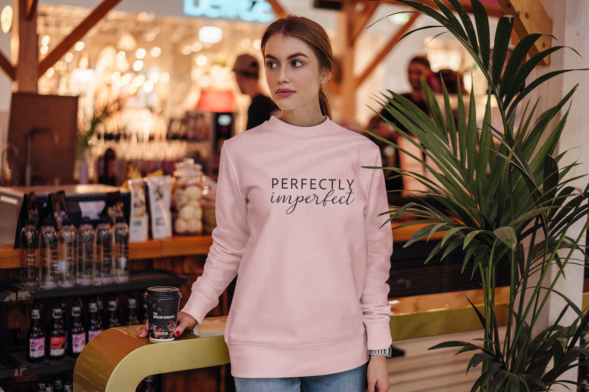 Perfectly imperfect Ladies Sweatshirt - Mercy Plus Grace