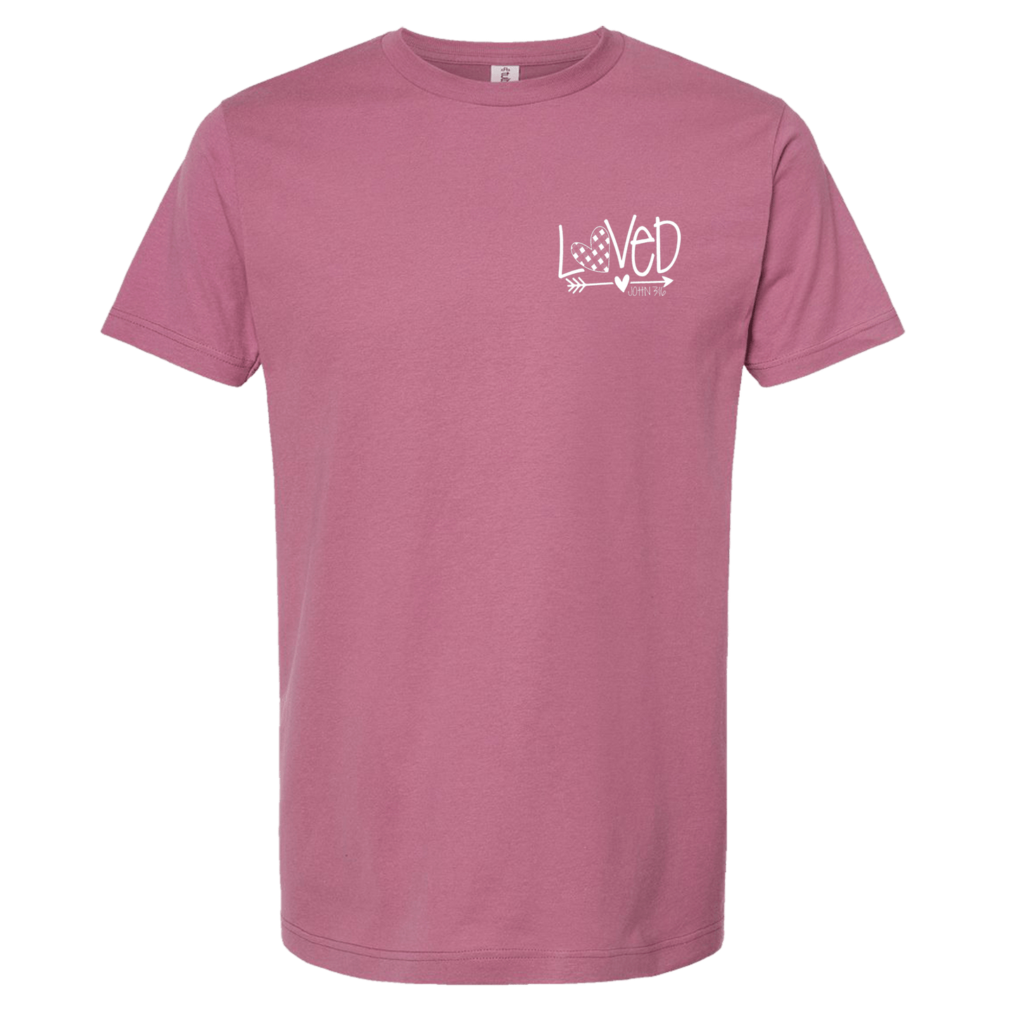 Pocket Full of Love Short Sleeve T-Shirt - Mercy Plus Grace