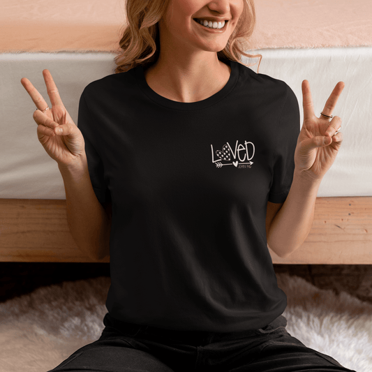 Pocket Full of Love Short Sleeve T-Shirt - Mercy Plus Grace