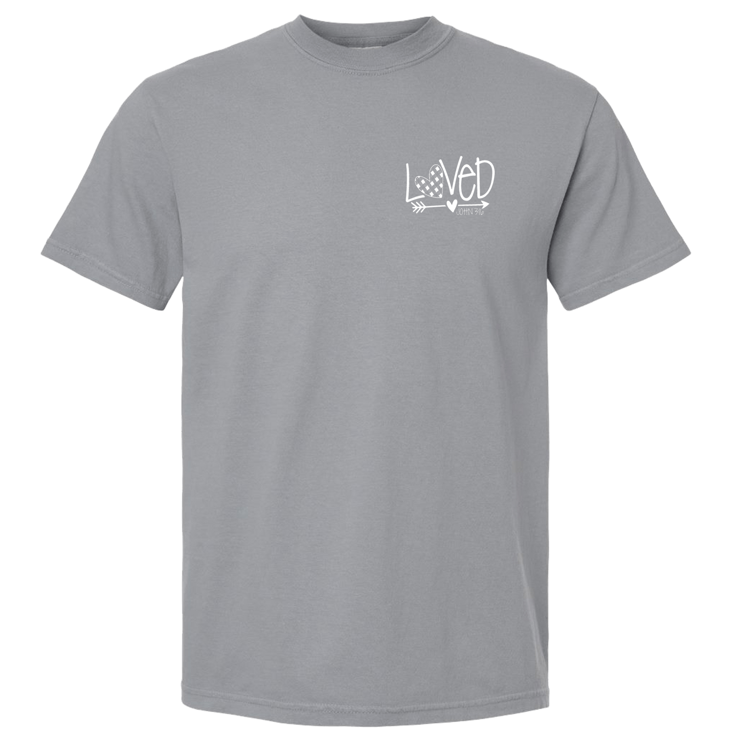 Pocket Full of Love Short Sleeve T-Shirt - Mercy Plus Grace